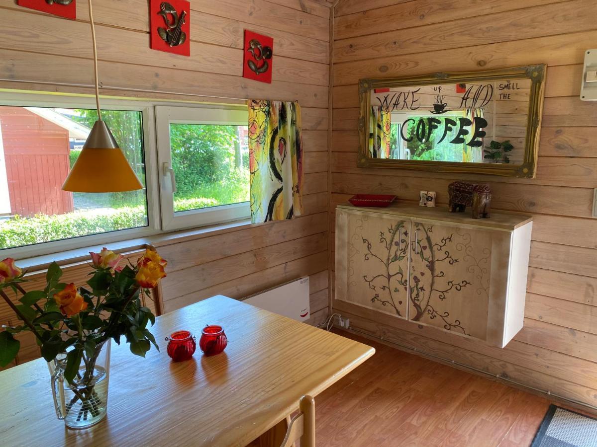 加斯庭4-Personers Hytte Pa Rinkenaeshus Camping - Hytte B别墅 外观 照片